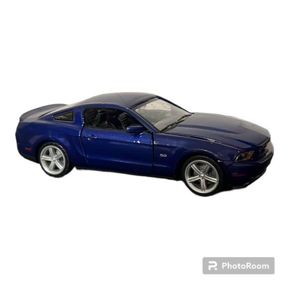 Kids Toy Car | Mustang | Dark Blue - Picture 1 of 4